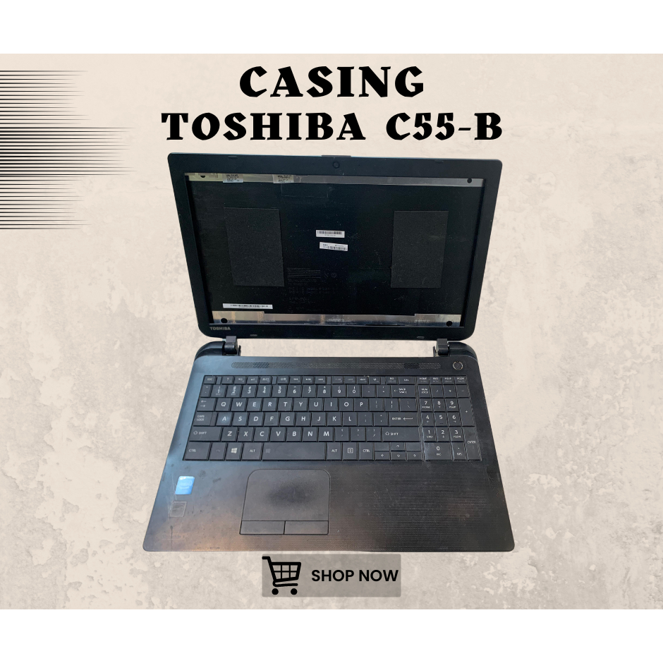 CASING LAPTOP TOSHIBA C550B FULLSET SECOND