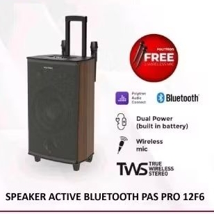 SPEAKER AKTIVE POLYTRON PAS-PRO12F6 12 INCH