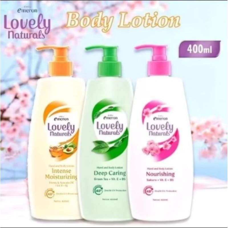 EMERON Lovely Natural handbody lotion 400ml