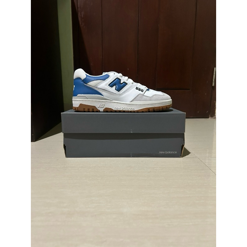 New balance 550 white blue grey