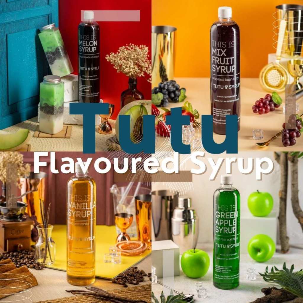 

Tutu Flavoured Syrup All Varian 1000 ML
