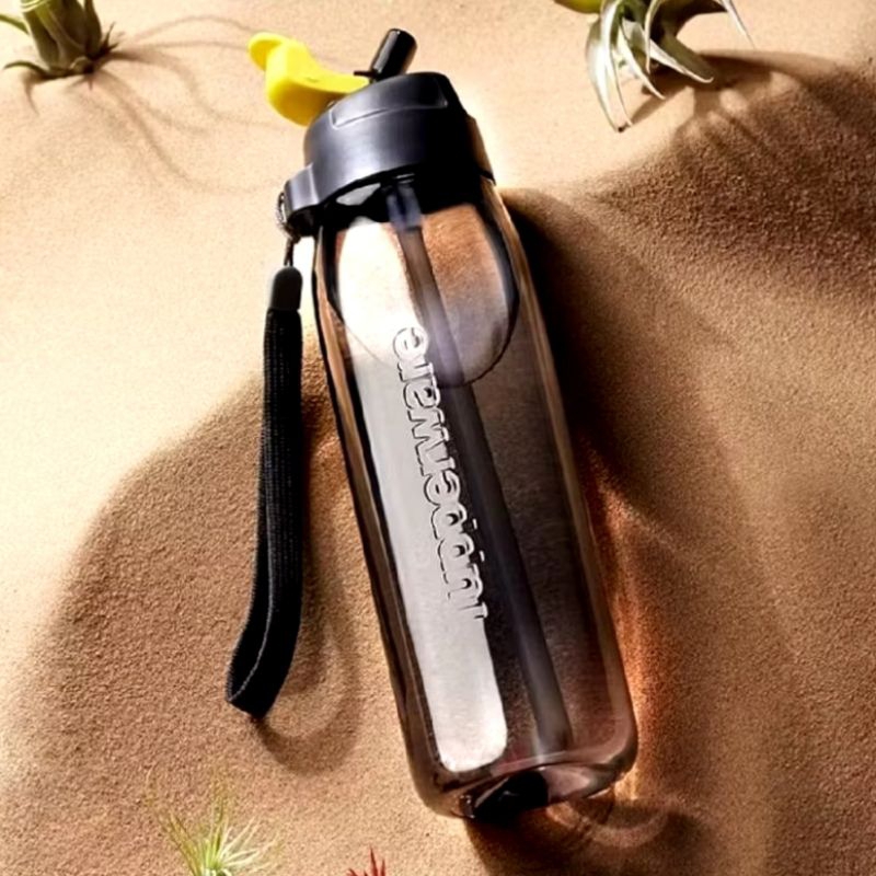 Botol Minum Kristal H2go Straw dan tanpa Straw 750ml Tupperware