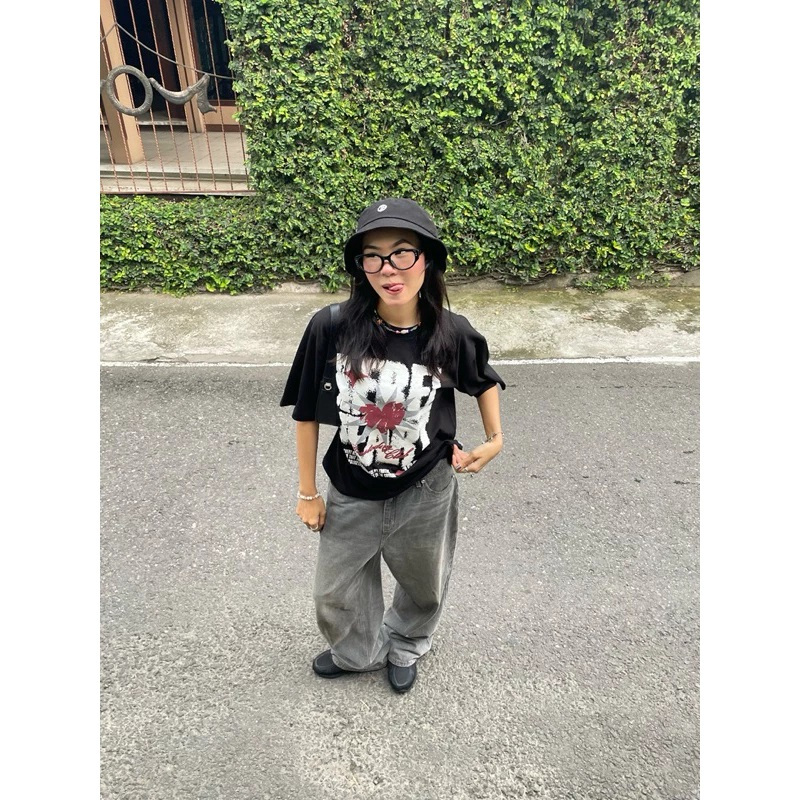 Kaos Baju Rebel Heart Burstoday Club Premium