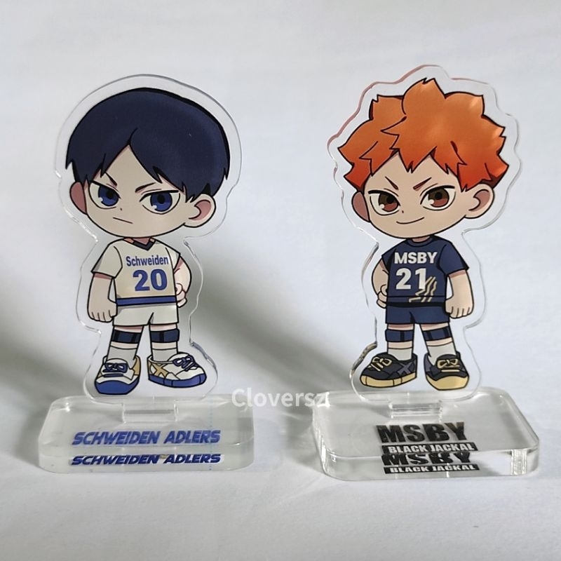 Acrylic Stand Hinata Shoyo MSBY Kageyama Tobio Adlers Fanmerch Acrylic Standee Haikyuu Hq