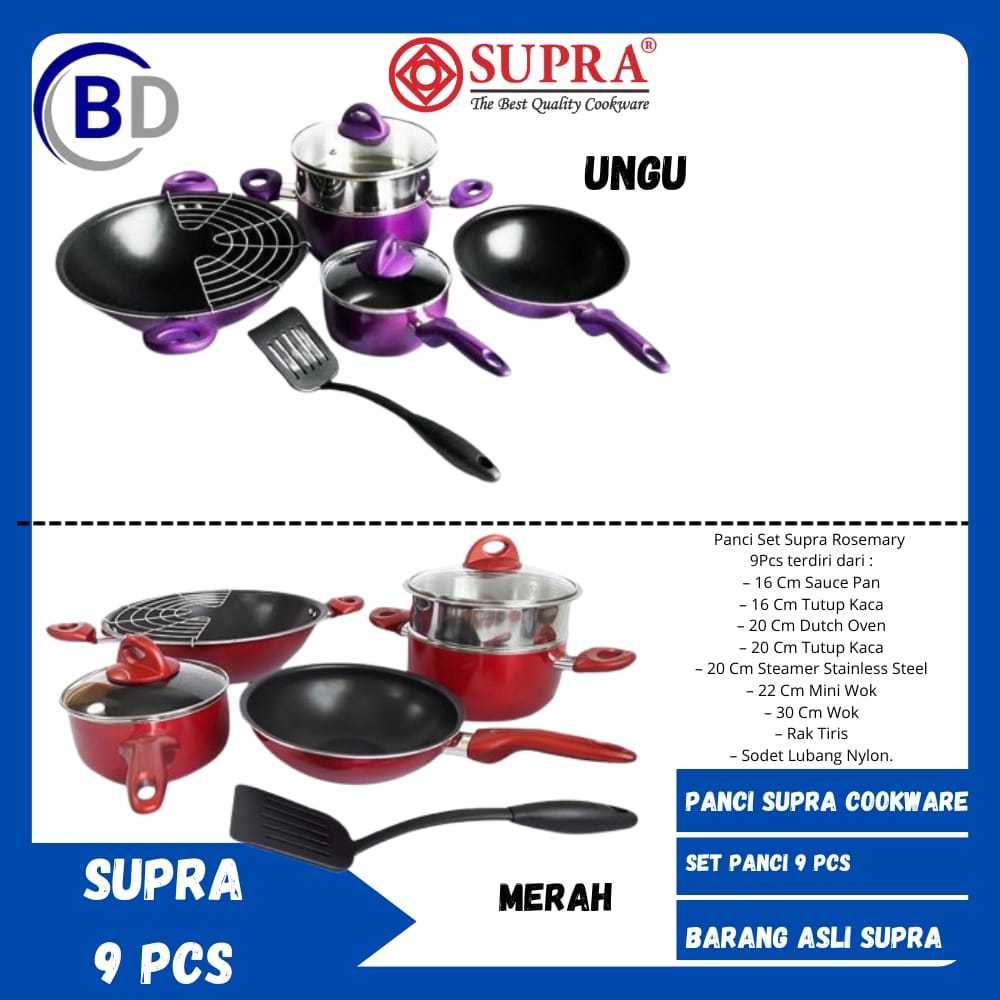 SUPRA PANCI SET SUPRA ROSEMARY 9 PCS