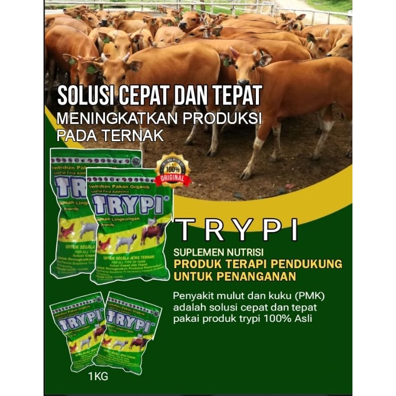 pakan ternak organik trypi