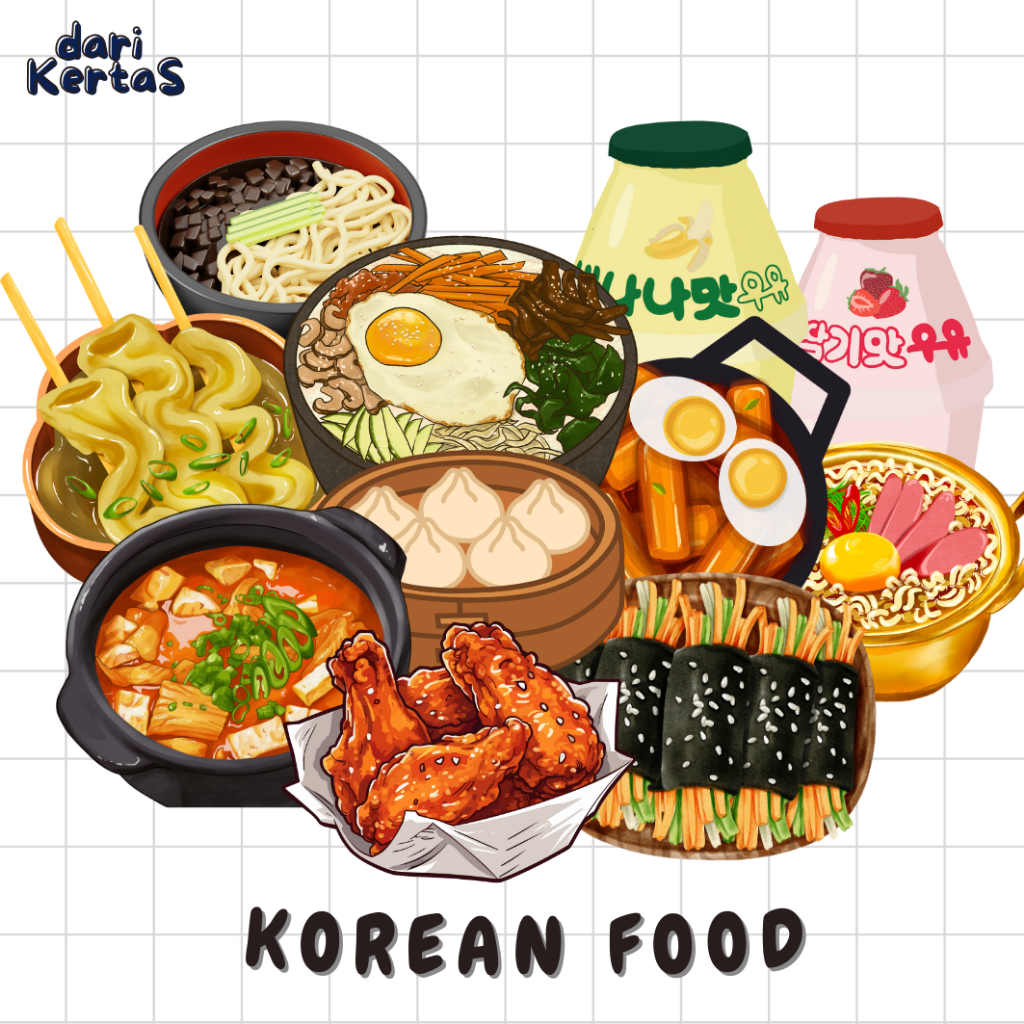 

AMPLOP TEMA KOREAN FOOD