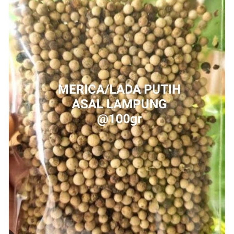 

MERICA/LADA PUTIH BIJI @100gr Bandung