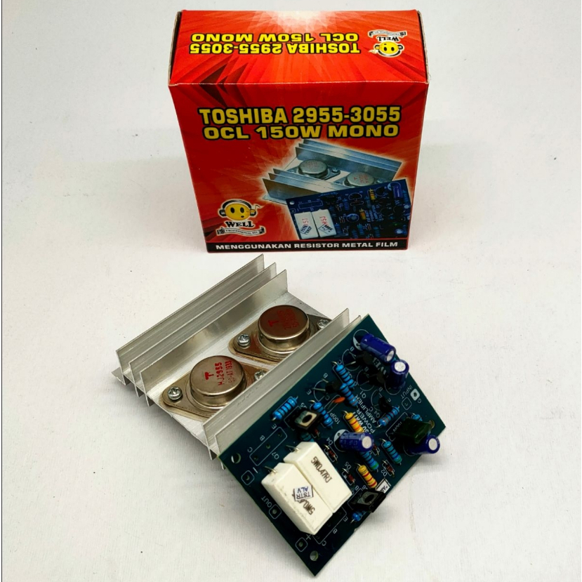 Kit Power Toshiba 2955 3055 OCL 150 Watt Mono Jengkolan Well