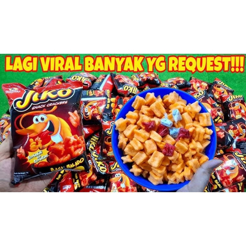 

Ciki Jiko berhadiah uang tunai | ciki berhadiah uang | Ciki Jiko 1pak isi 10 pcs