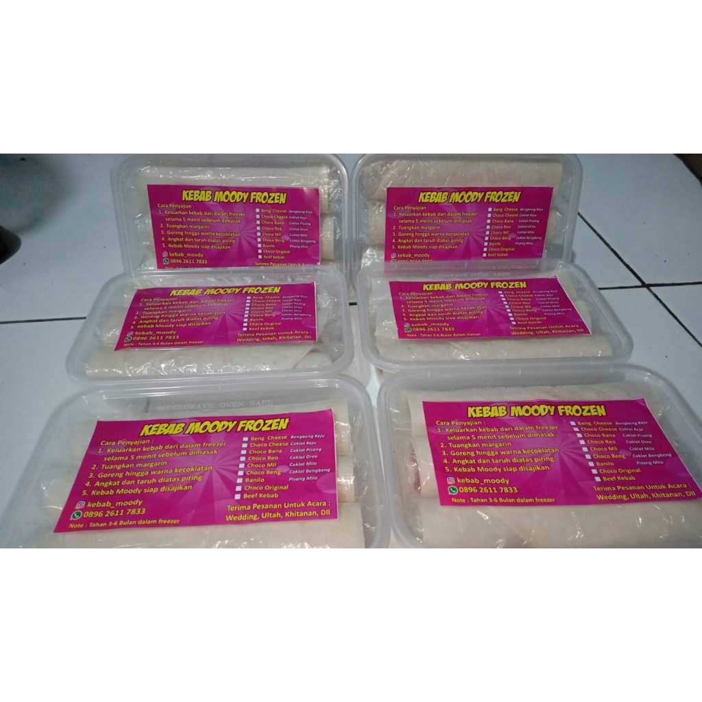 

kebab daging frozen premium