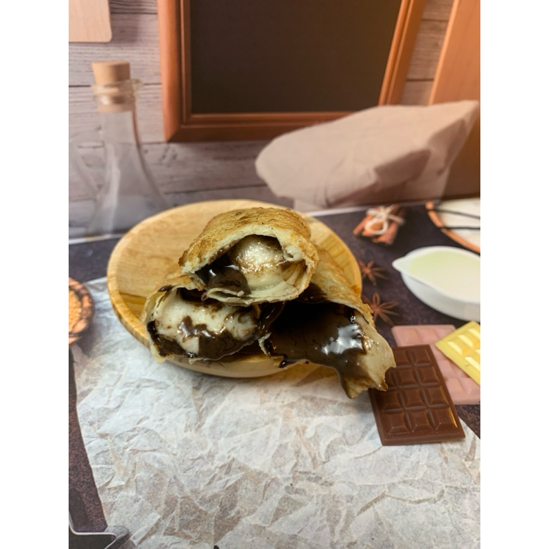 

Kebab coklat marsmellow super lumer mini isi 4
