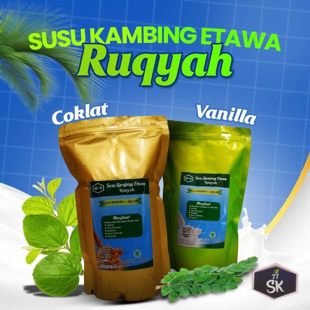 

Susu kambing dengan ekstrak bidara dan dau kelor RUQYAH 1kg atasi asma dan gangguan paru