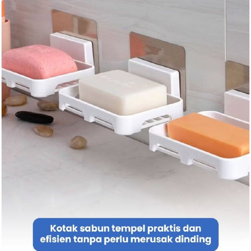 Tempat sabun tempel kamar mandi
