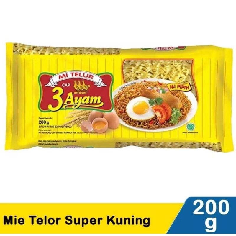 

Mie Telur Cap 3 Ayam