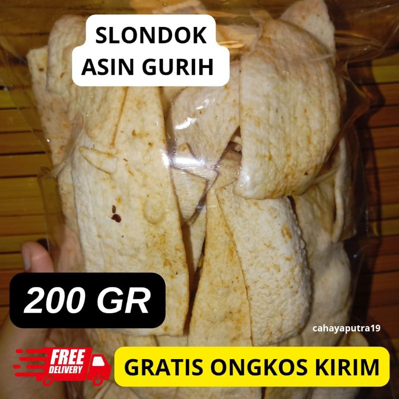 

KERIPIK SLONDOK ASIN GURIH