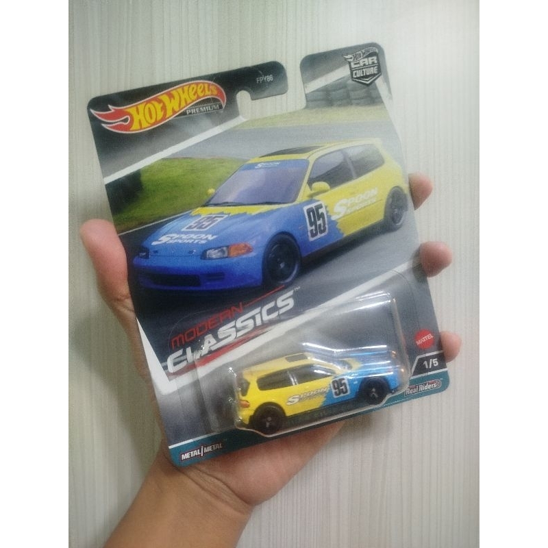 Hot Wheels Premium - Modern Classics - Honda Civic EG Spoon