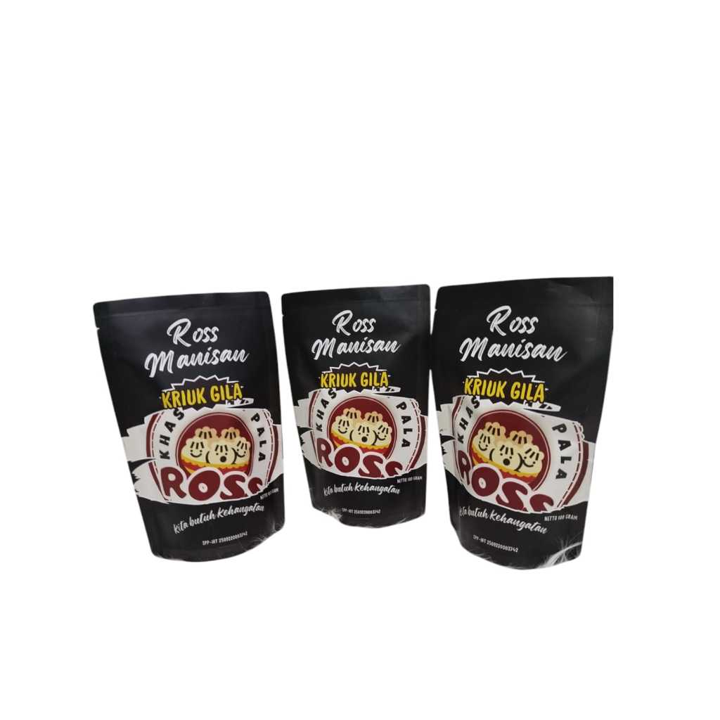 

Manisan Buah Pala Bnetuk Cincin dengan Kemasan Pouch