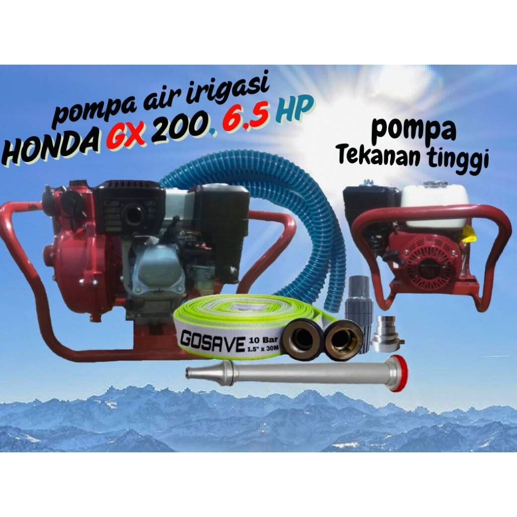 Pompa air Honda GX200 2in" BERGARANSI High pressure
