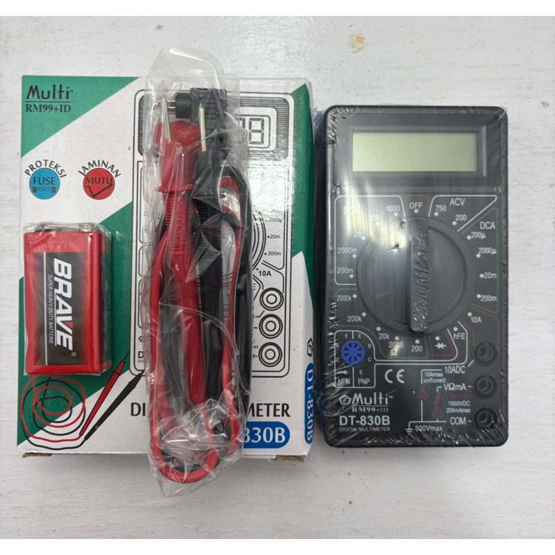 Multitester / Avometer / Multimeter Digital RM99+ID