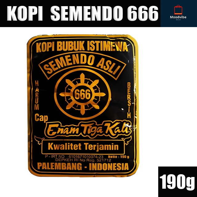 

Kopi Bubuk 666 Semendo 190g