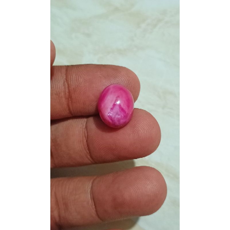 Natural Star Ruby unik antik dim 14