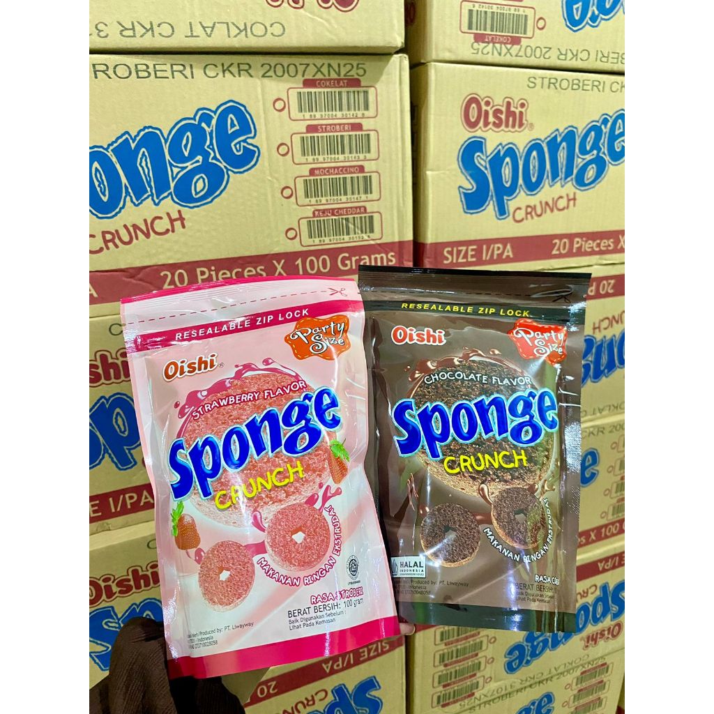 

SPONGE CRUNCH BY OISHI 100GRAM