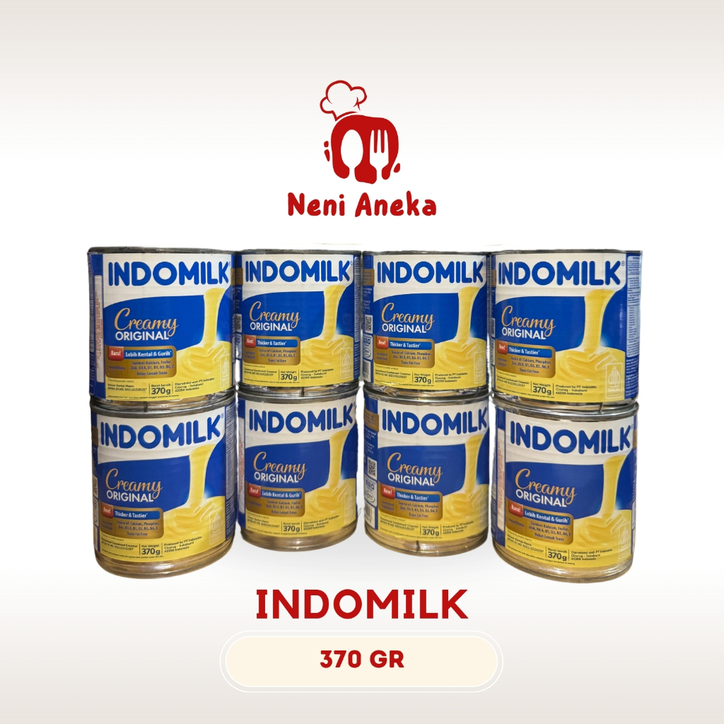 

Susu Kental Manis Indomilk Putih Kaleng - 370 gr