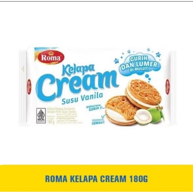 

Roma Cream Kelapa Vanilla