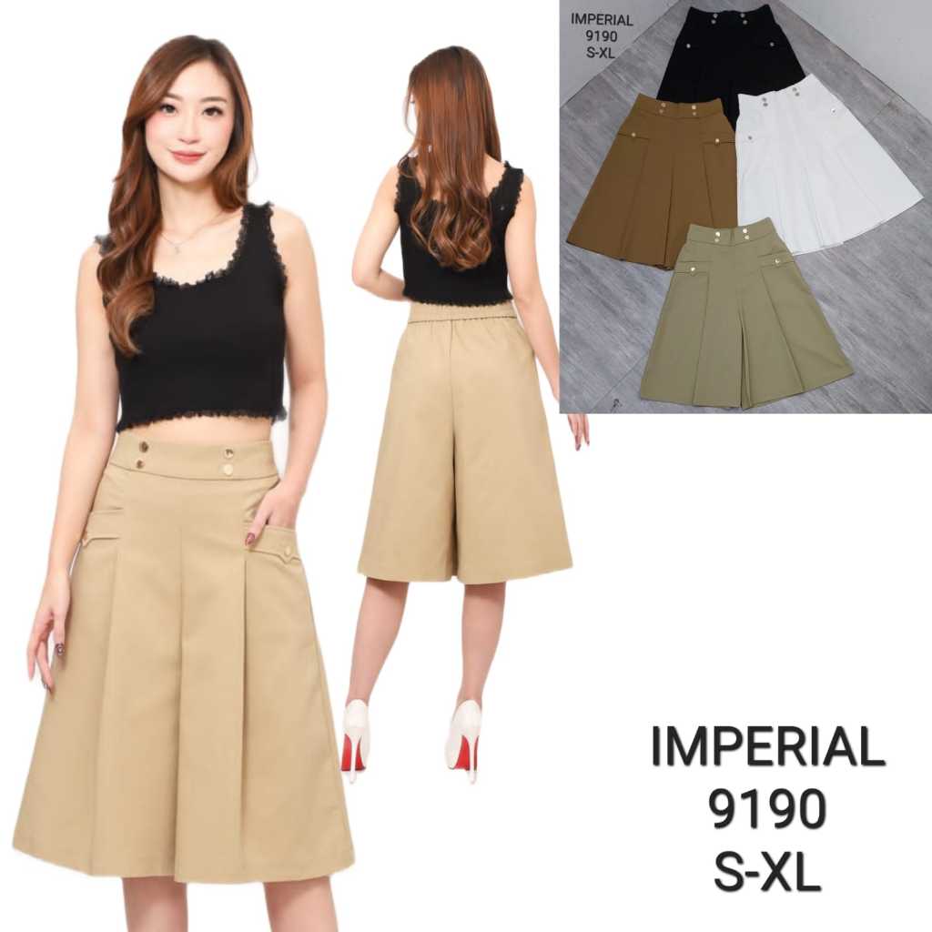 IMPERIAL Celana 7/8 Katun Stretch Wanita 9190