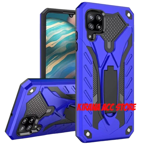 CASE HP SAMSUNG A12 SAMSUNG M12 CASING STANDING BACK KLIP HARD CASE HP ROBOT NEW COVER