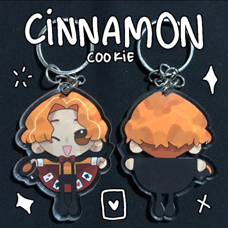 CROB | CINNAMON cookie run ovenbreak kingdom keychain fanart by KOIHN