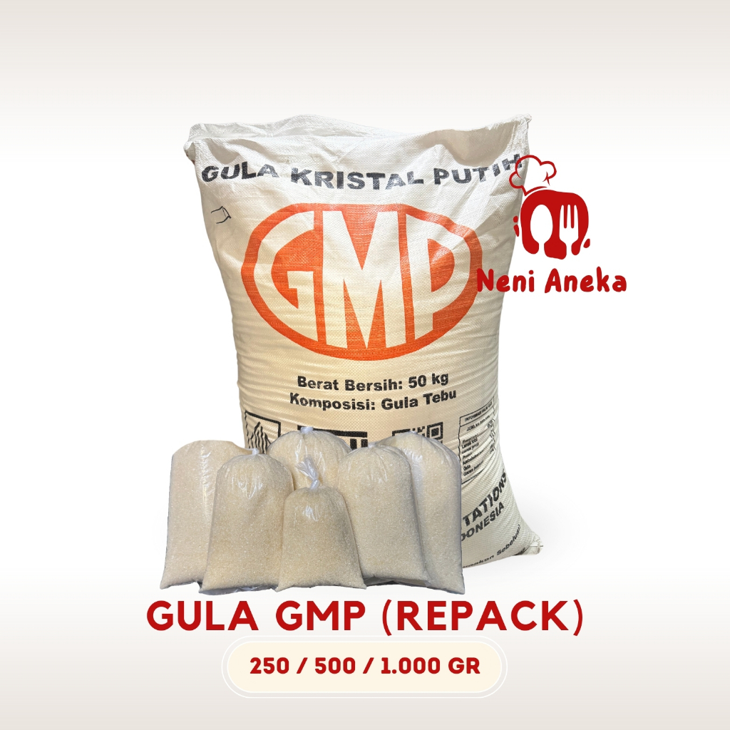 

Gula Pasir GMP Kristal Repack - 1 KG