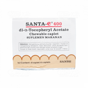 Santa E 400mg (per Strip)