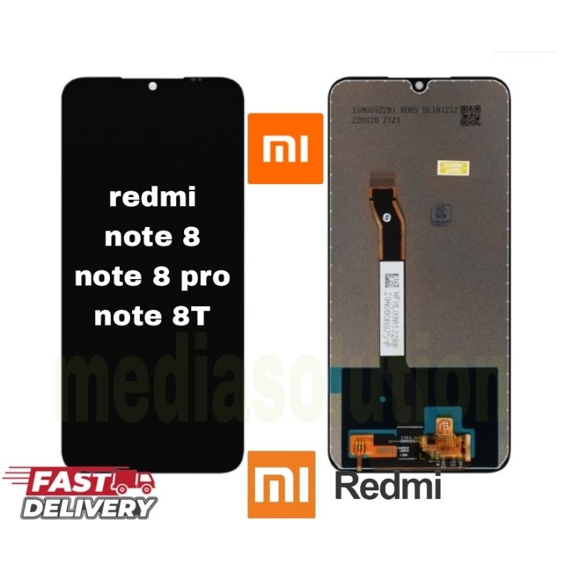 Lcd xiomi redmi note 8 note 8 pro note 8T fullset touchscreen