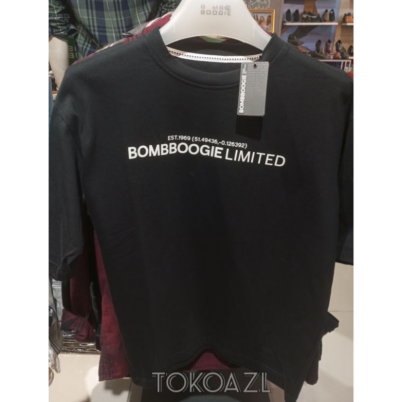 Kaos Bombboogie Original D73BK Size M/L/XL