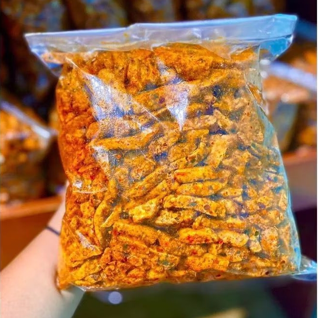 

Basreng sambal daun jeruk dan original [1kg & 1/2kg] Bumbu melimpah, renyah, gurih