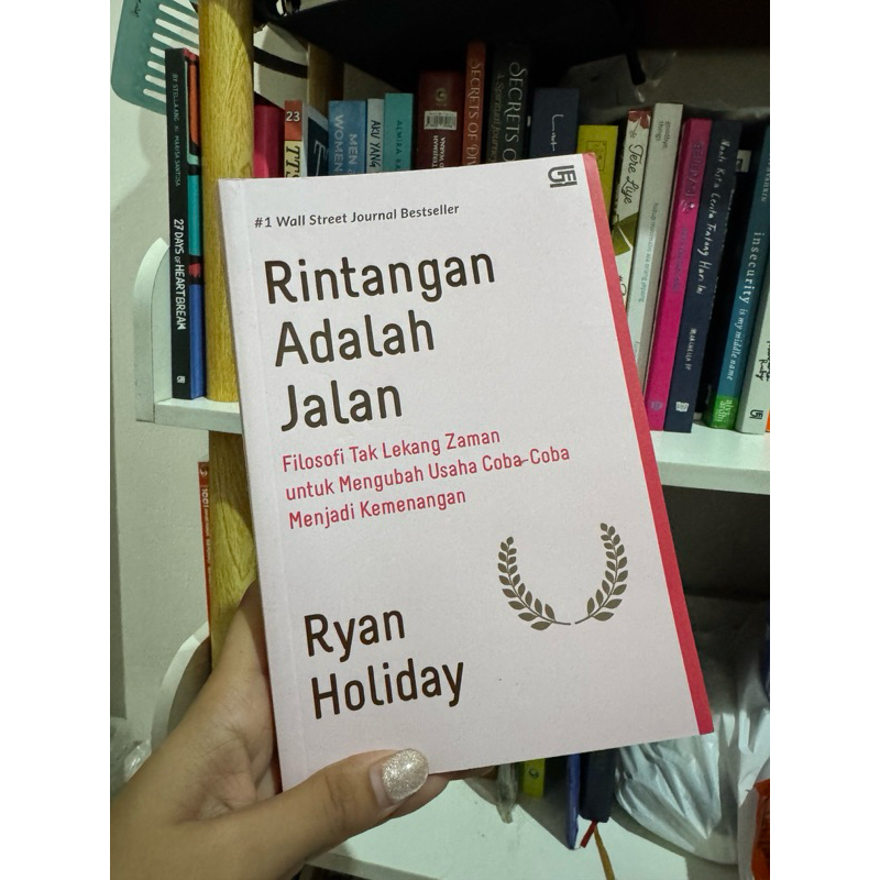 Preloved Book - Rintangan Adalah Jalan by Ryan Holiday