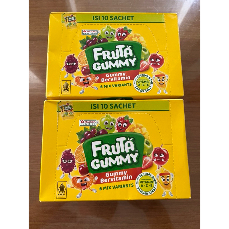 

Fruta Gummy box isi 10