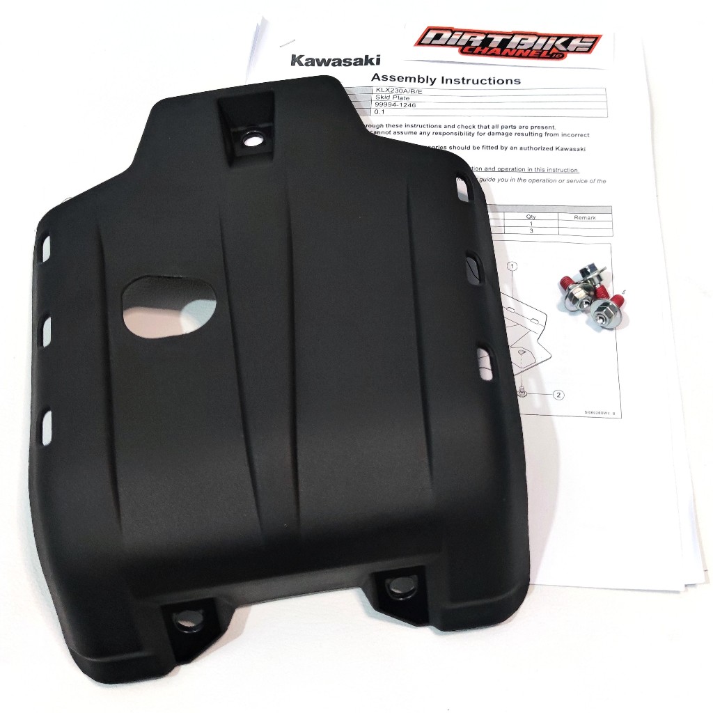 Pelindung Mesin KLX 230 ORIGINAL KAWASAKI Cover Engine Guard KLX230 230R SKID PLATE KLX 230