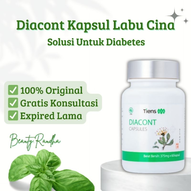 Kapsul Labu Cina Diacont Original