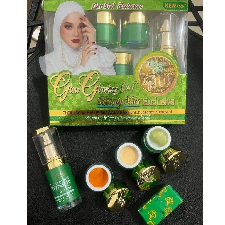 Glow Glowing 5in1 Original New Pack