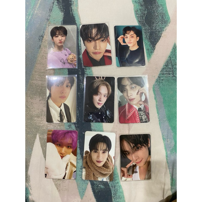 PC Photocard NCT Official haechan pilek haepil haefs sfs heart fact check candy sarung tangan