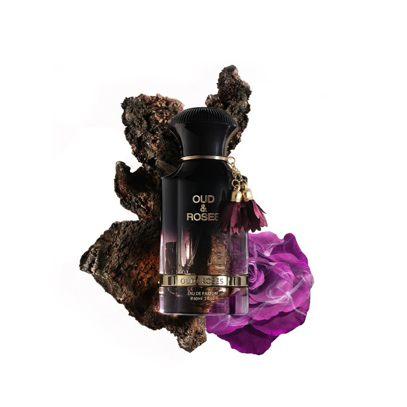 OUD&ROSES by Ahmed al maghribi/ AHMED PARFUME 60ML / AHMED ORIGINAL SAUDI