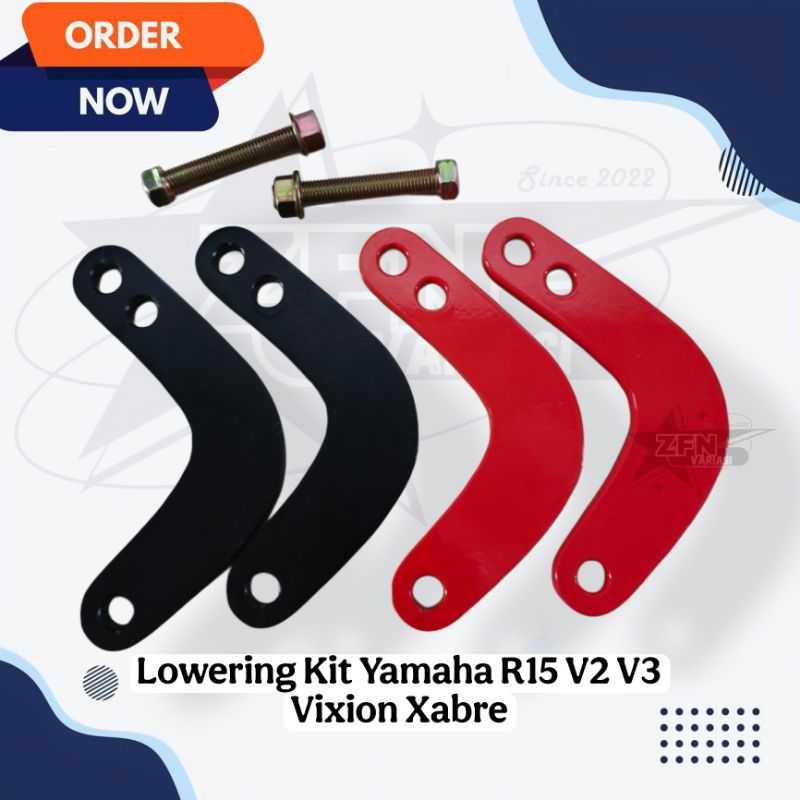 Lowering kit R15 V2 V3 Vixion Xabre XSR Lowering kit pemendek motor
