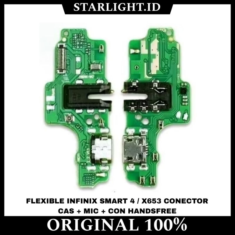 FLEXIBLE FLEKSIBEL BOARD KONEKTOR CONNECTOR CHARGER PAPAN CAS ORI+IC INFINIX SMART 4 / X653