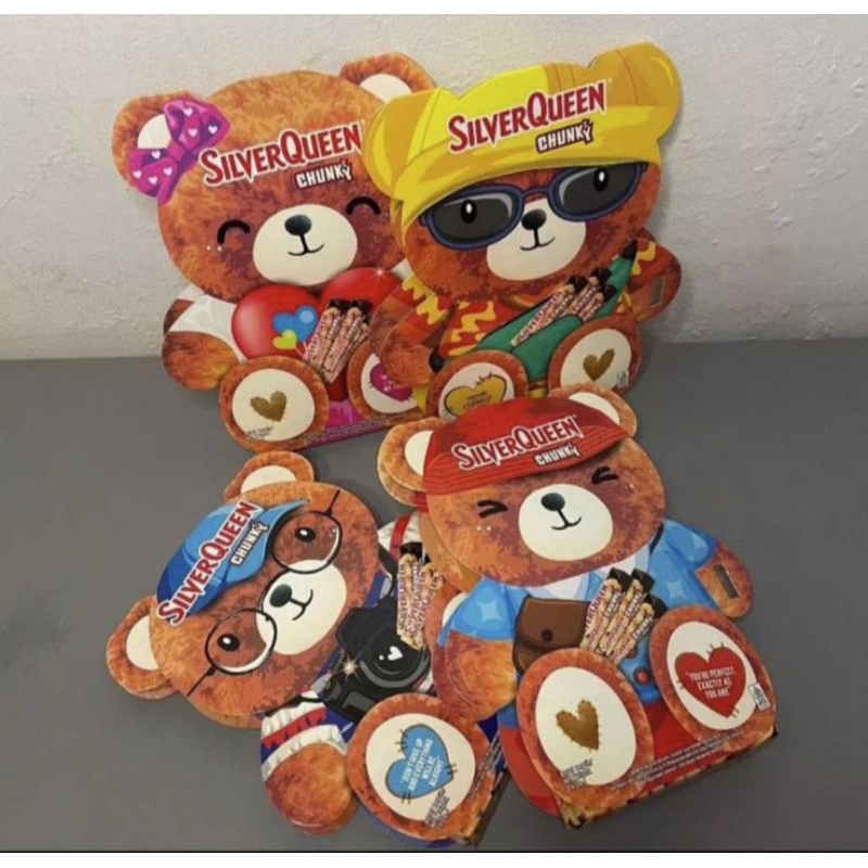 

silverqueen teddy bear chunkybarr 3x26gr