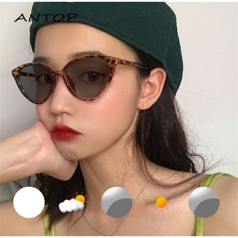 E(E47) KACAMATA PHOTOCROMIC INT CAT EYE FREE GIFT (1 POUCH LAP KACAMATA)