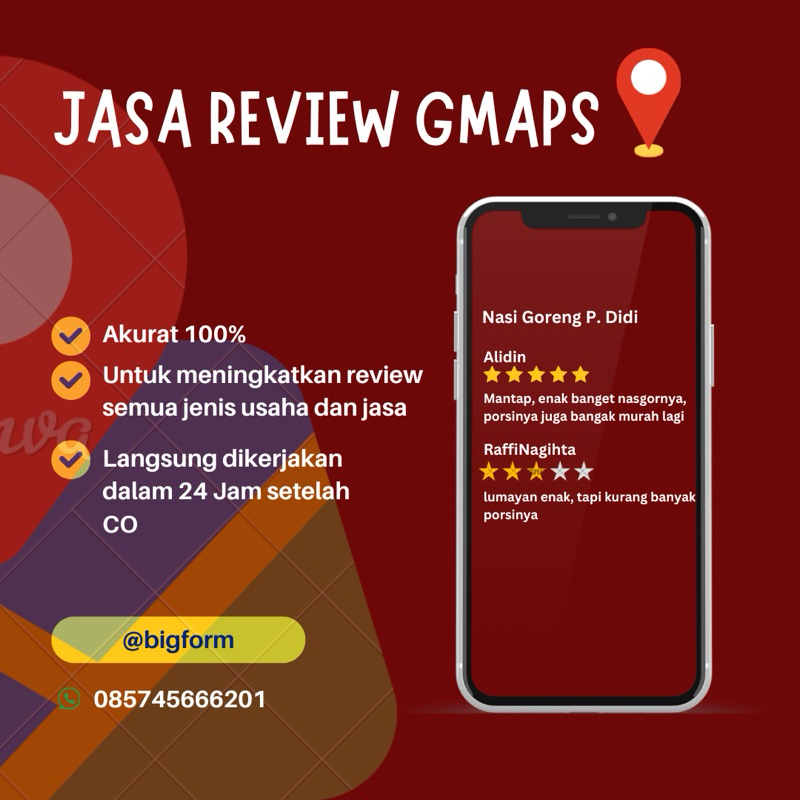 

JASA REVIEW GMAPS Jasa review Gmap