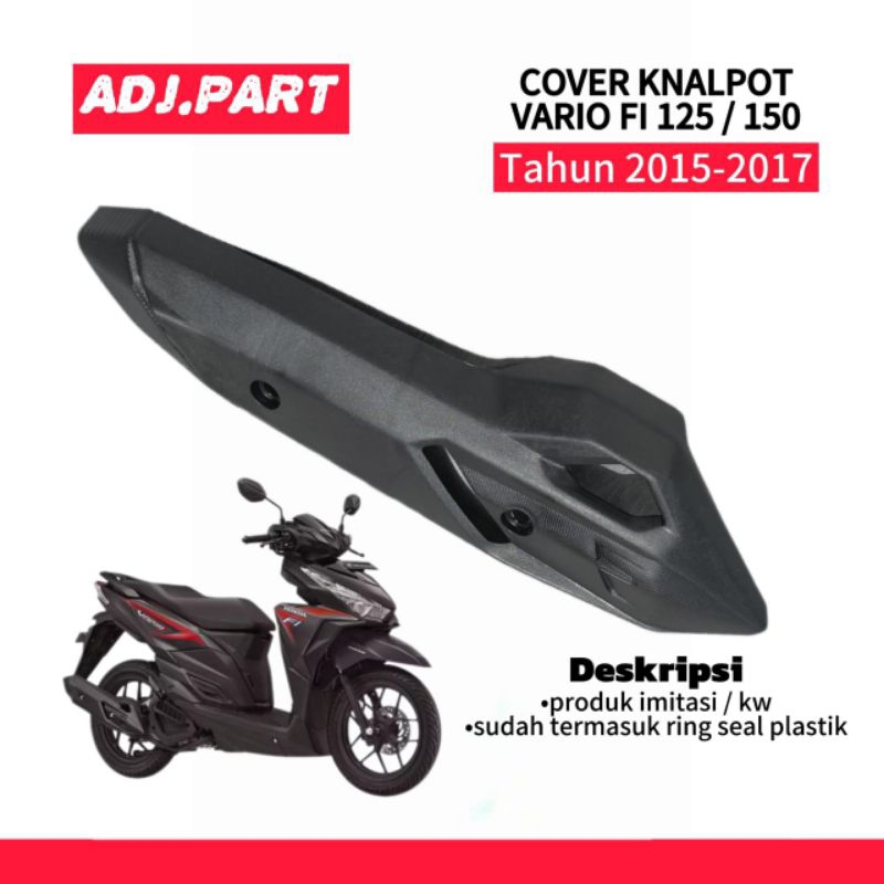 Cover knalpot Vario 125/150 tahun 2015-2018 LED OLD